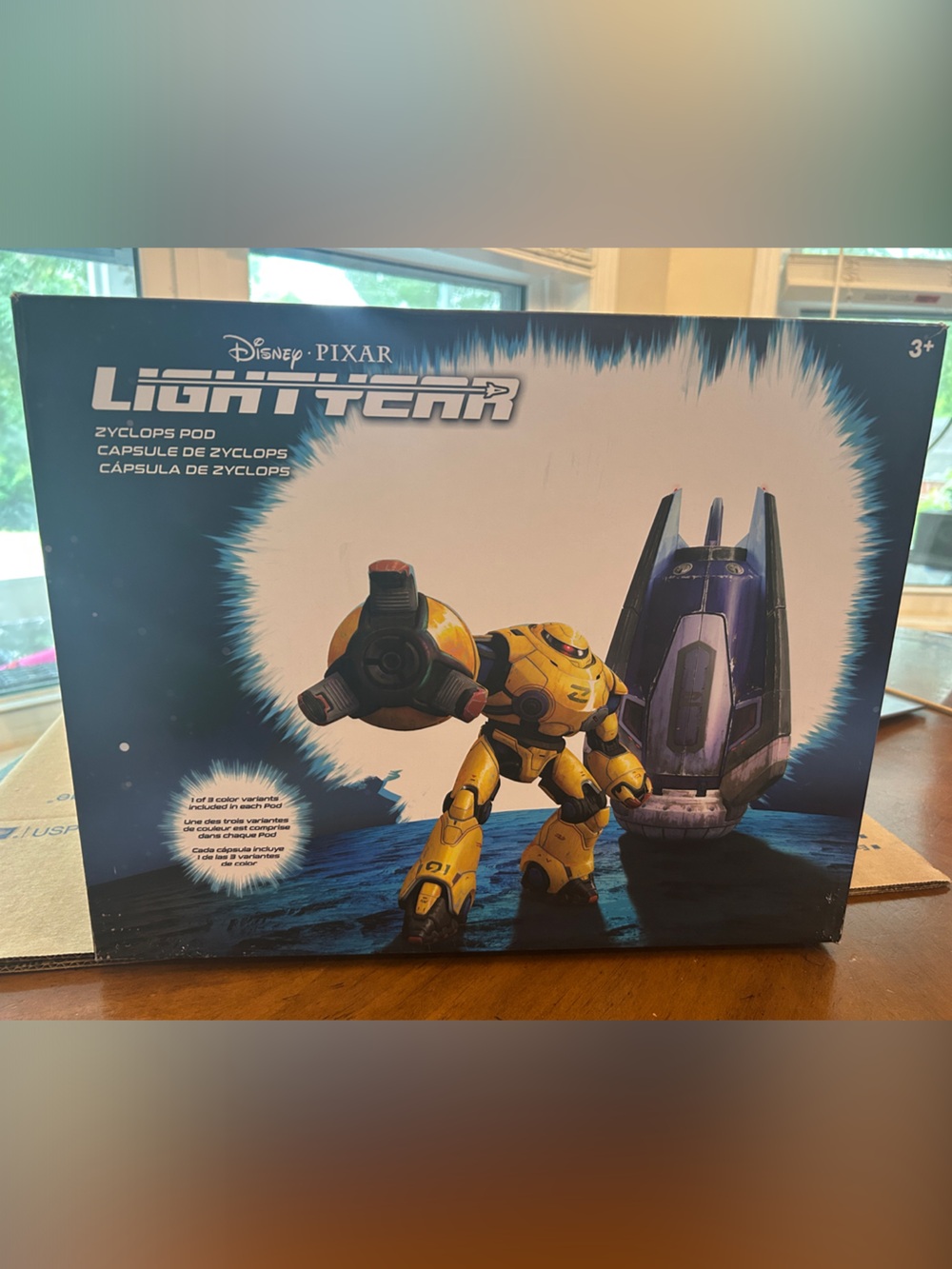 Disney Lightyear Zyclops Pod - Yellow & Blue Accents